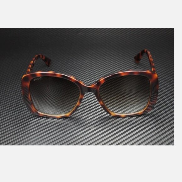 Sale! Gucci Womens 56mm Sunglasses Brown - Picture 2 of 5